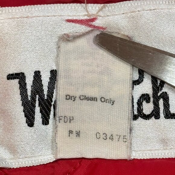 Vintage Woolrich Red Plaid USA Mackinaw Hunting Wool Quilted Jacket Coat‎ Men 42 - Picture 8 of 11